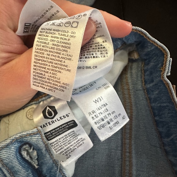 501 levi shorts waist 31 - Picture 3 of 3